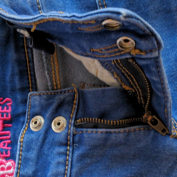 Beautees Blue Denim Jeans - Picture 3 of 5